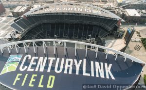 CenturyLink Field Aerial