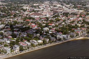 City of Charleston Downtown Aerial Photo