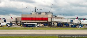 Delta Airline Jet Takeoff at Atlanta International Airport