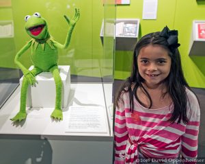 Kermit the Frog at the Museum of Pop Culture