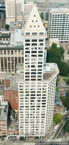 Smith Tower Building Aerial