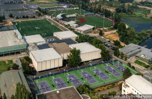 University of Washington Seattle Sports Complex Aerial