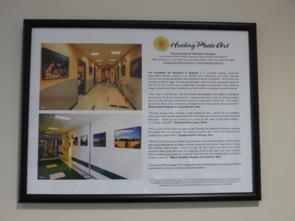 healing photo art wall poster