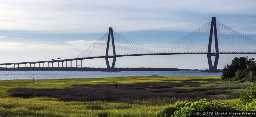 charleston bridge coastal photography