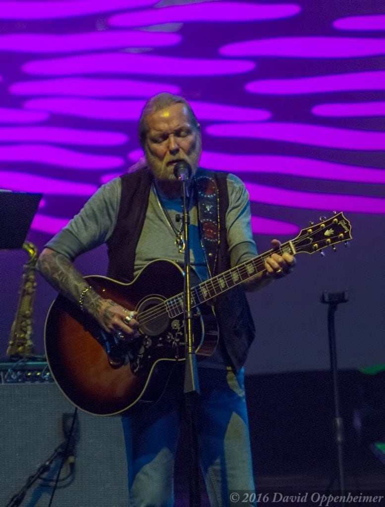 gregg allman playing guitar
