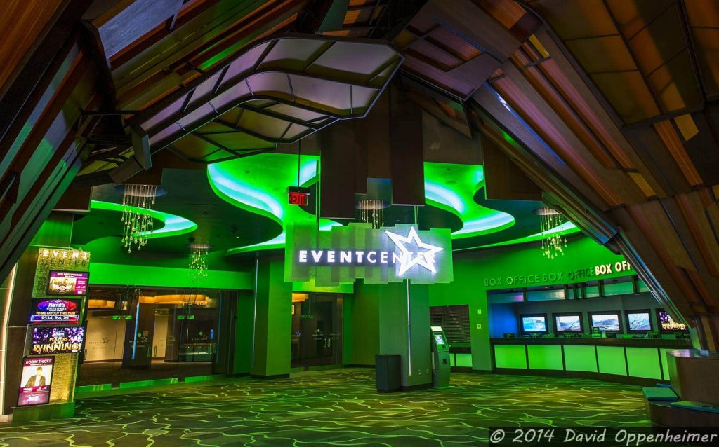 box office at Harrah's Cherokee Casino Resort Event Center