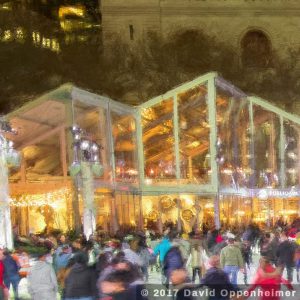 The Rink at Winter Village in Bryant Park in New York City, NY