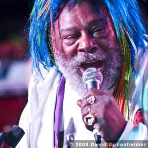 george clinton performing with the big ol nasty getdown