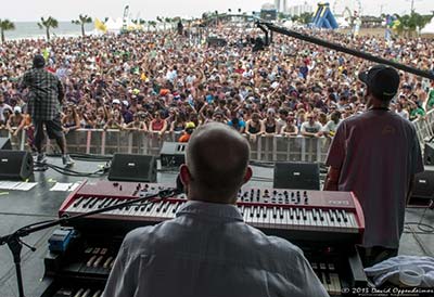 photo of galactic at hangout music festival