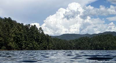 nature photography of Lake Santeetlah