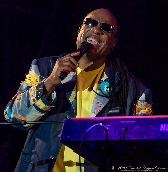 Stevie Wonder at Hangout Music Festival 2013