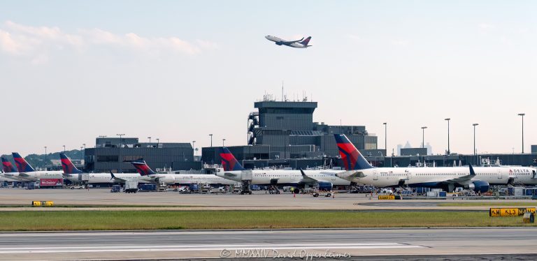 Delta Air Lines, Delta, terminal, Boeing 717, Boeing, N939AT, jets, taxiing, aircraft, airplanes, runway, taxiway, Airbus, planes, airport, Atlanta Airport, fly, fight, travel, air travel, airline, aviation, commercial jet, DAL, DAL stock, Hartsfield-Jackson Atlanta International Airport, Atlanta, ATL, KATL, BA, BA stock, runway, Georgia, aerial, aerial view, aerial photography, aerial photographer, David Oppenheimer, color, horizontal, United States, 1-13439195601,