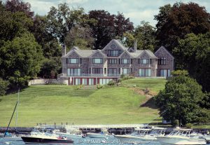 Belle Haven Waterfront Estate at 40 Field Point Circle, Greenwich, Connecticut