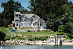 Belle Haven Waterfront Estate at 94 Field Point Circle, Greenwich, Connecticut