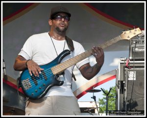 Aaron Bellamy with the Sam Kininger Band at Gathering of the Vibes