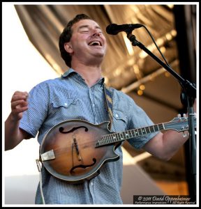 Aaron Redner with Hot Buttered Rum at All Good Festival