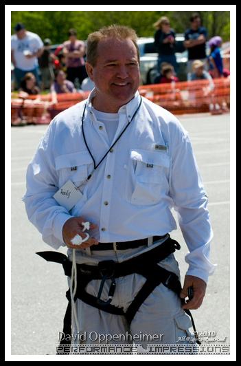Rocketman Jet Pack flight by Howard Kinnie Gibson at Actionfest Film Festival Stunt Show at Carolina Cinemas