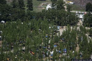 Bonnaroo Music Festival Aerial Photography