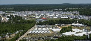 Bonnaroo Music Festival Aerial View