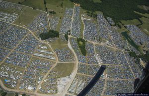 Bonnaroo Music Festival Aerial Photography
