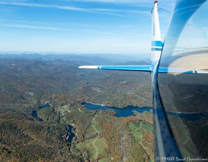 Wolf Creek Lake and Tanasee Creek Lake in WNC Aerial View