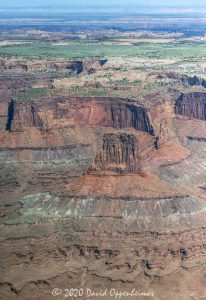 Airport Tower in Canyonlands National Park Aerial