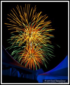 Fireworks at All Good Festival 