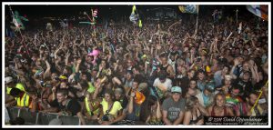 Festival Crowd at Pretty Lights at All Good Festival
