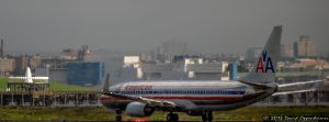 American Airlines Jet at LaGuardia Airport
