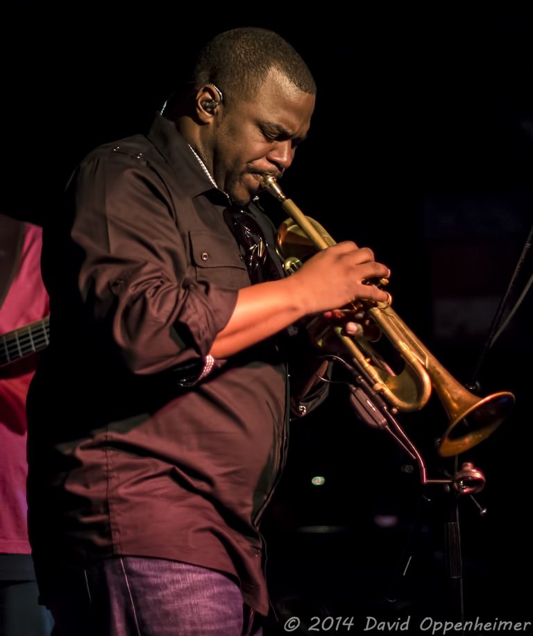 Andrew Baham with Big Sam's Funky Nation