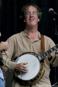 Andy Goessling on Banjo with Railroad Earth