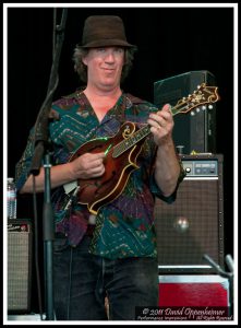 Andy Goessling with Railroad Earth at Bonnaroo 2011