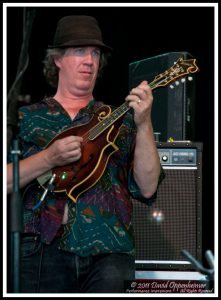 Andy Goessling with Railroad Earth at Bonnaroo 2011