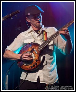Andy Pond on Banjo with Yonder Mountain String Band