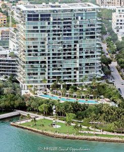 Apogee Condominium at Miami Beach Aerial View