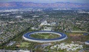 Apple Park Building Apple Inc Headquarters Aerial