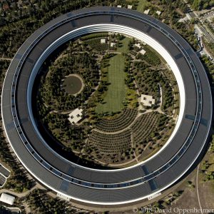 Apple Park Building Apple Inc Headquarters Aerial