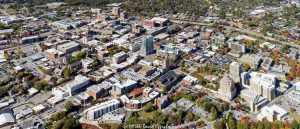 Asheville Downtown aerial view 9277 scaled