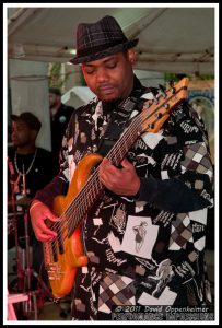 Alvin Cordy Jr. with The Lee Boys at Asheville Earth Day 2011