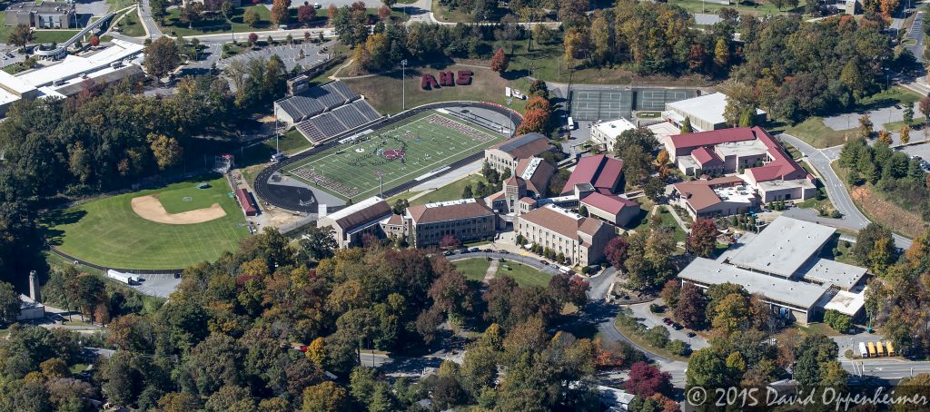 Asheville High School Aerial Photo