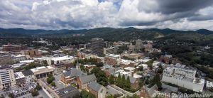 Downtown Asheville Aerial Photo