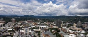 Downtown Asheville Aerial Photo