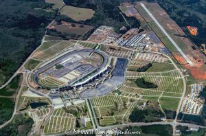 Atlanta Motor Speedway and Atlanta Speedway Airport Aerial View