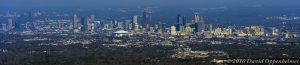 Atlanta City Skyline Aerial Panorama