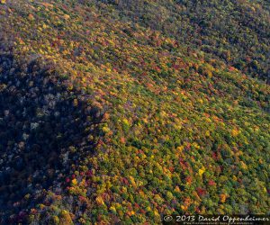 Blue Ridge Parkway with Autumn Colors