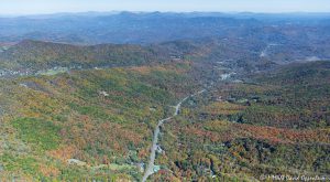 Banner Elk NC real estate autumn colors aerial view 8504 scaled