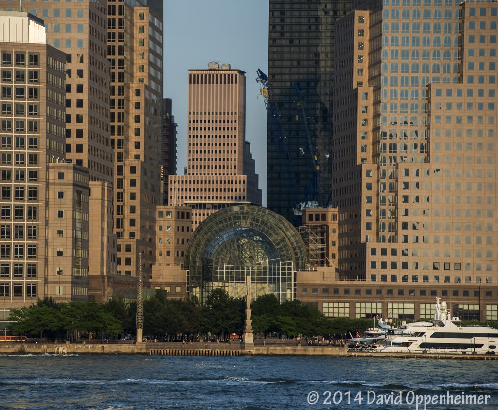 Battery Park City Building in New York City