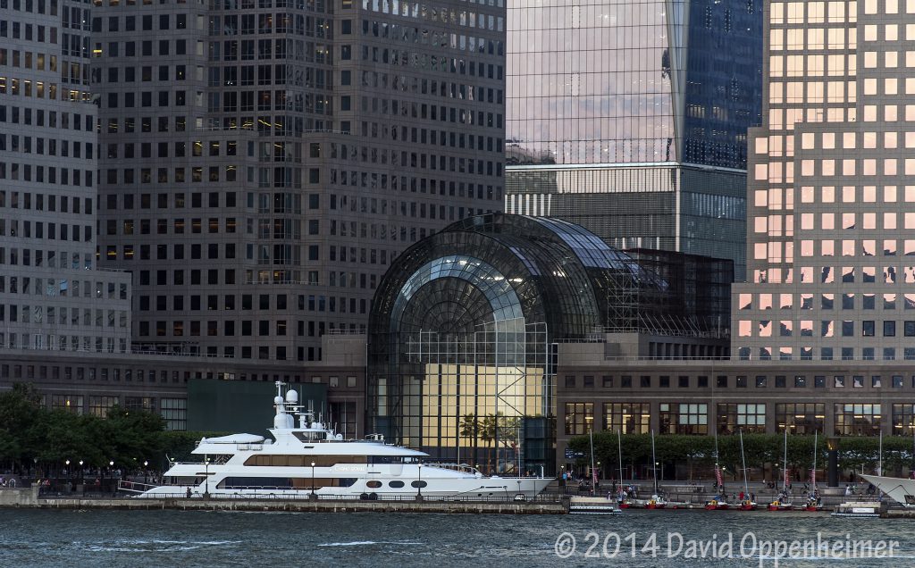 Battery Park City Building in New York City