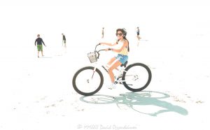Bicycle Ride on the Beach at Wild Dunes Resort on Isle of Palms