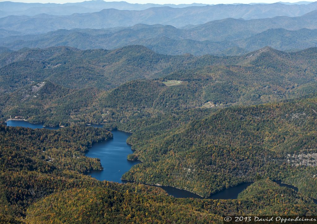 Bear Creek Lake in Nantahala National Forest